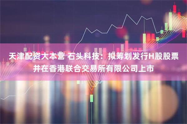 天津配资大本营 石头科技：拟筹划发行H股股票并在香港联合交易所有限公司上市