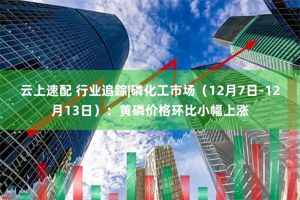 云上速配 行业追踪|磷化工市场（12月7日-12月13日）：黄磷价格环比小幅上涨